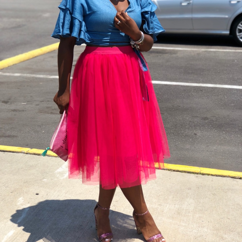 Pink Skirt